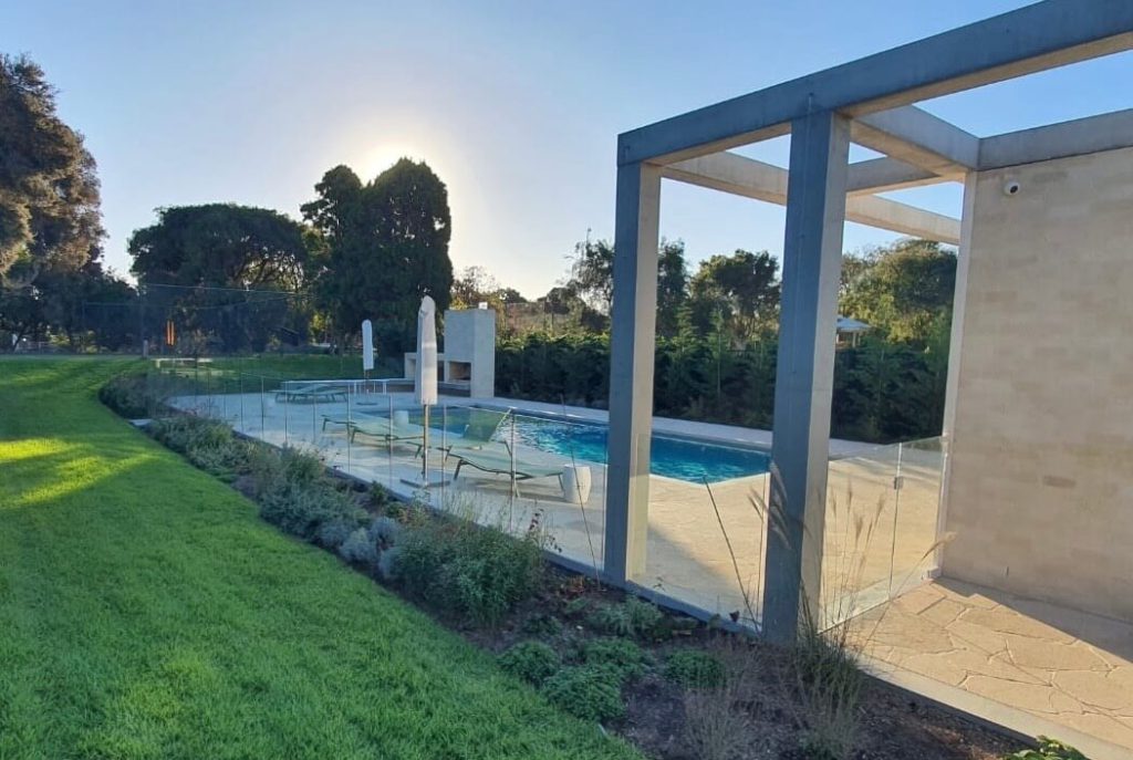 Frameless Glass Pool Fencing in Portsea