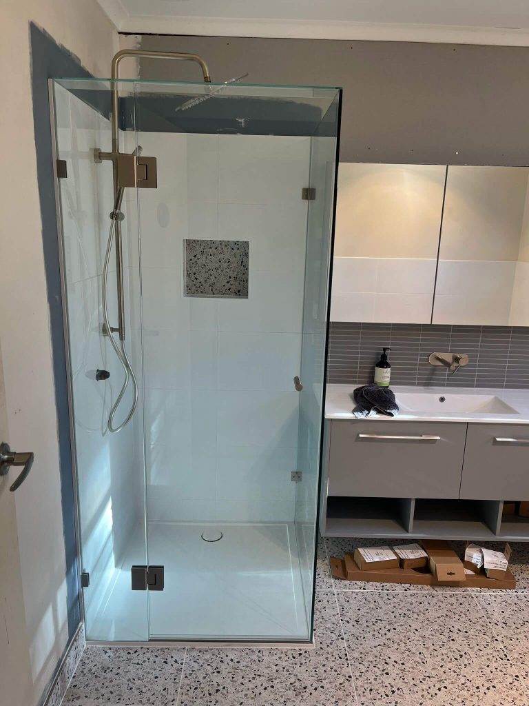 Frameless Glass Shower Screen Riddles Creek