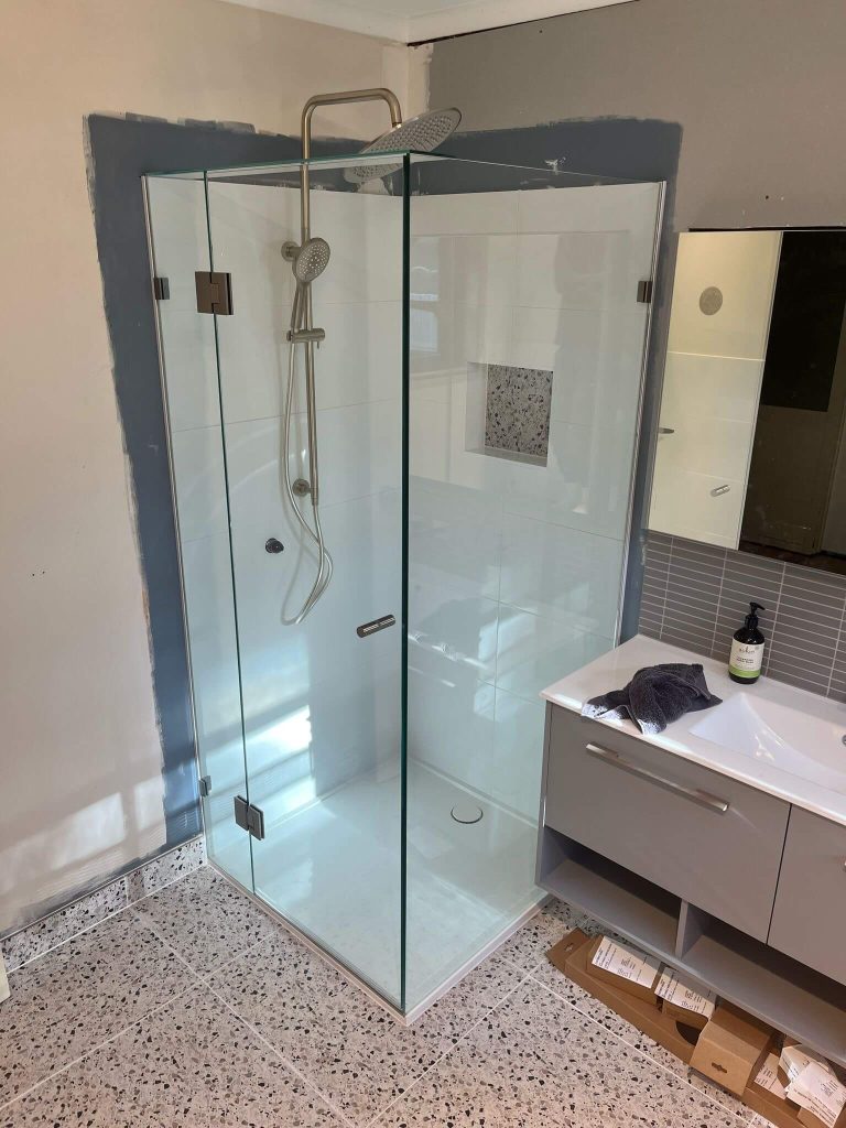 Frameless Shower Glass Riddles Creek